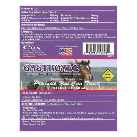 GASTROADE PASTA EN TUBOS 60 ML