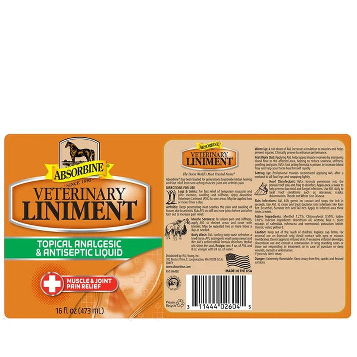 LINIMENTO VETERINARIO ABSORBINE
