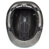 Interior del casco Troxel Youngster negro con el forro acolchado