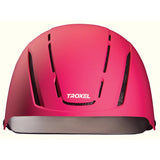Casco de equitación Troxel Spirit MIPS rosa fucsia, vista frontal