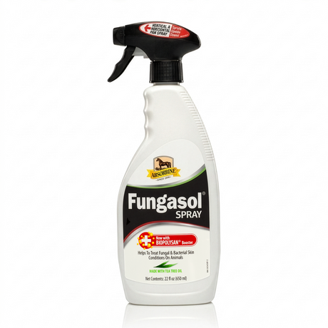 Atomizador de Fungasol Spray de Absorbine, solución antifúngica para caballos de 22 onzas