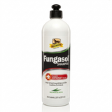 Botella de Fungasol Shampoo de Absorbine, champú antifúngico para caballos de 20 onzas