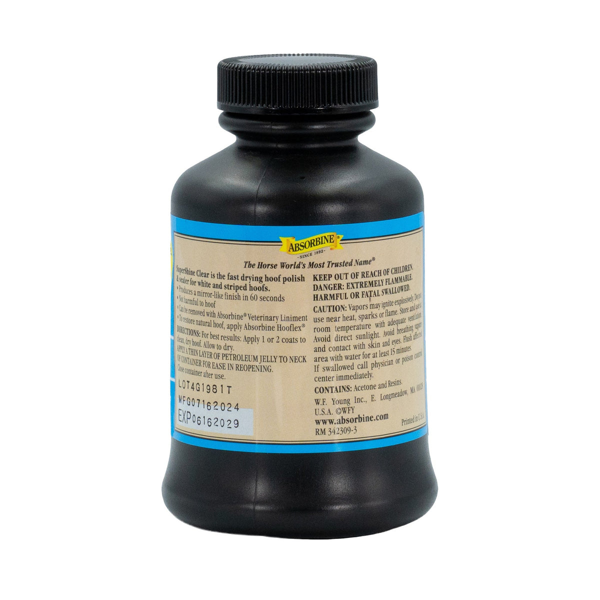 SUPERSHINE POLISH PARA CASCOS ABSORBINE 8 ONZAS