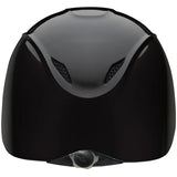 Casco de equitación Troxel Liberty negro liso, vista trasera