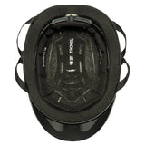 Interior del casco Troxel Liberty negro Duratec con el forro acolchado