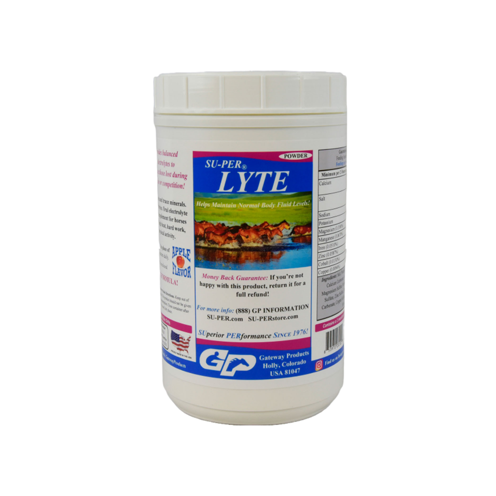 SUPER LYTE POWDER 5 LBS (ELECTROLITOS SABOR MANZANA)