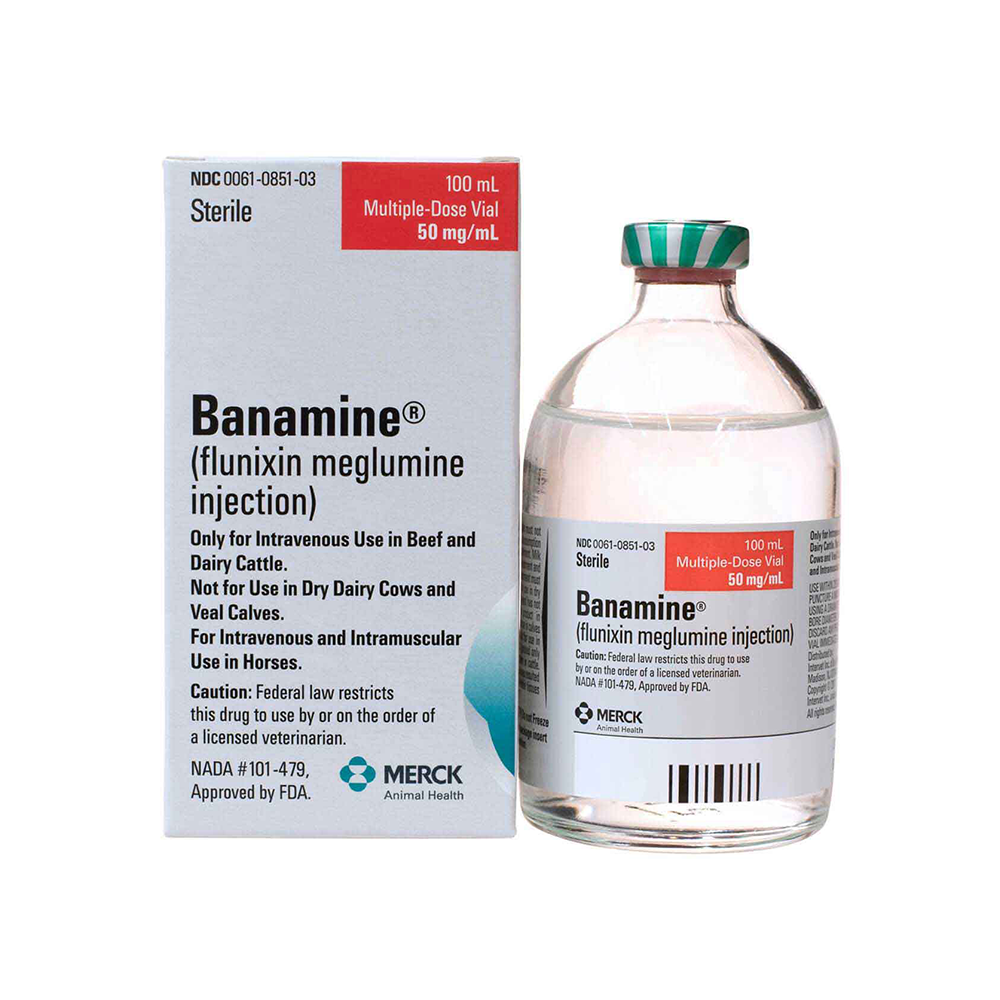 BANAMINE SOLUTION 50 MG RX DE 100 ML