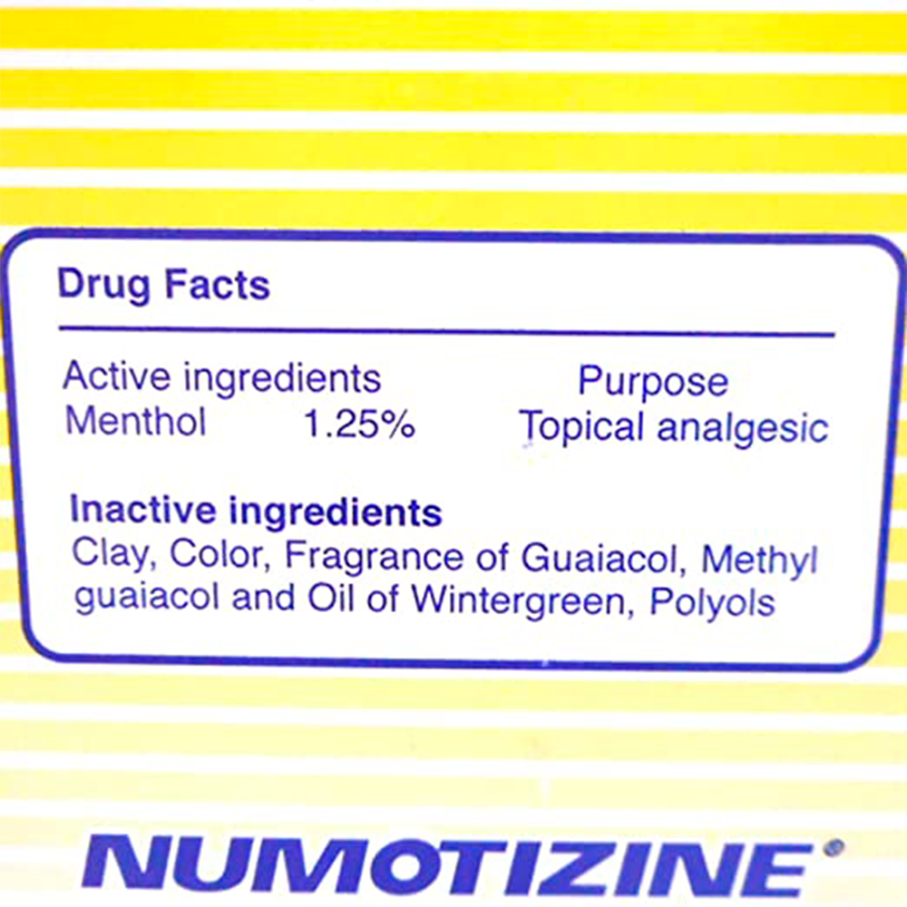 NUMOTIZINE CATAPLASM 24 ONZAS