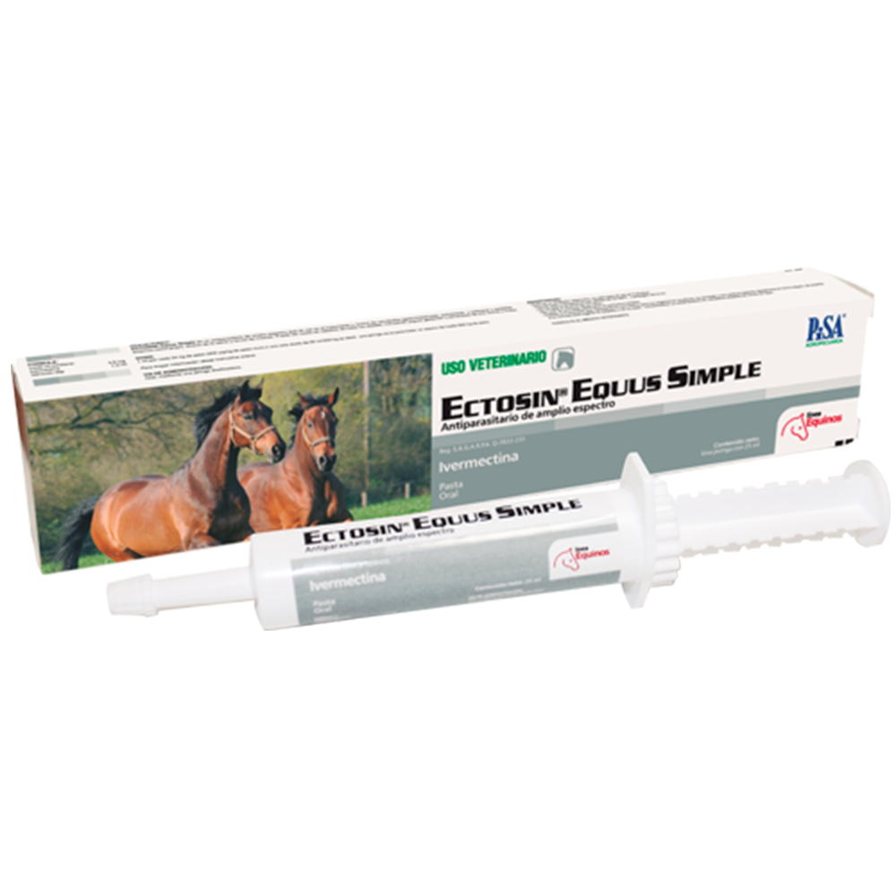 ECTOSIN EQUUS SIMPLE (IVERMECTINA 1.87%) PASTA 25 GRMS