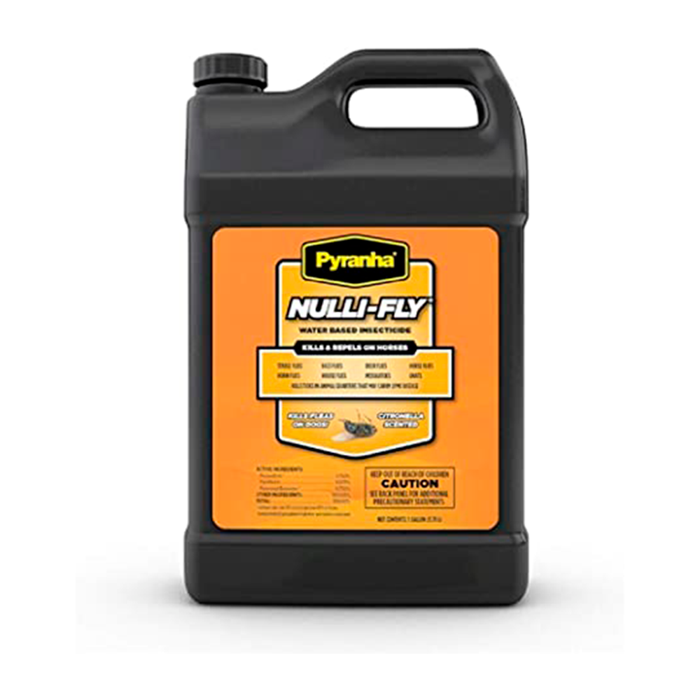 PYRANHA NULLI-FLY INSECTICIDA EN SPRAY  DE APLICACION TOPICA GALON