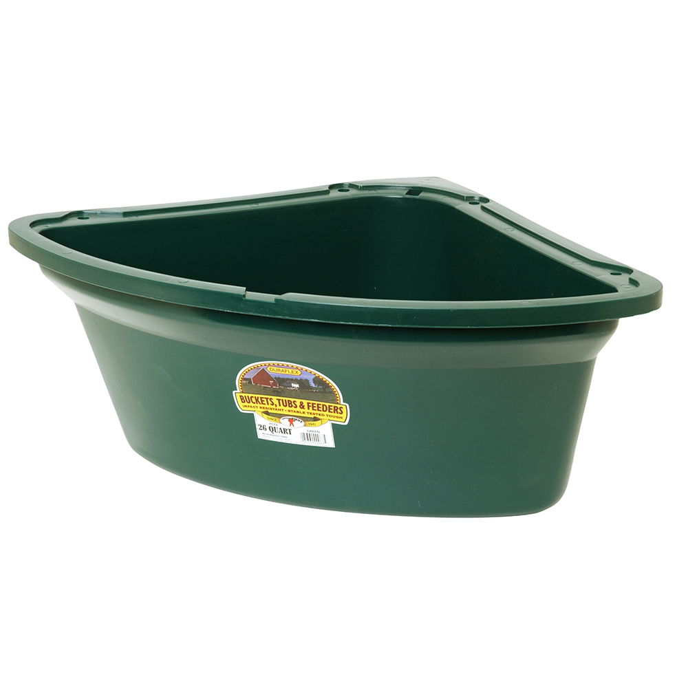 CORNER FEEDER /COMEDERO DE ESQUINA COLOR VERDE PCF6GREEN