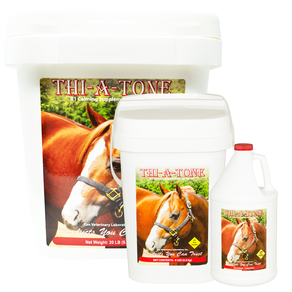 THI-A-TONE VITAMIN B-1 20 LBS (320 DIAS DE SUPLEMENTO PARA 1 CABALLO)