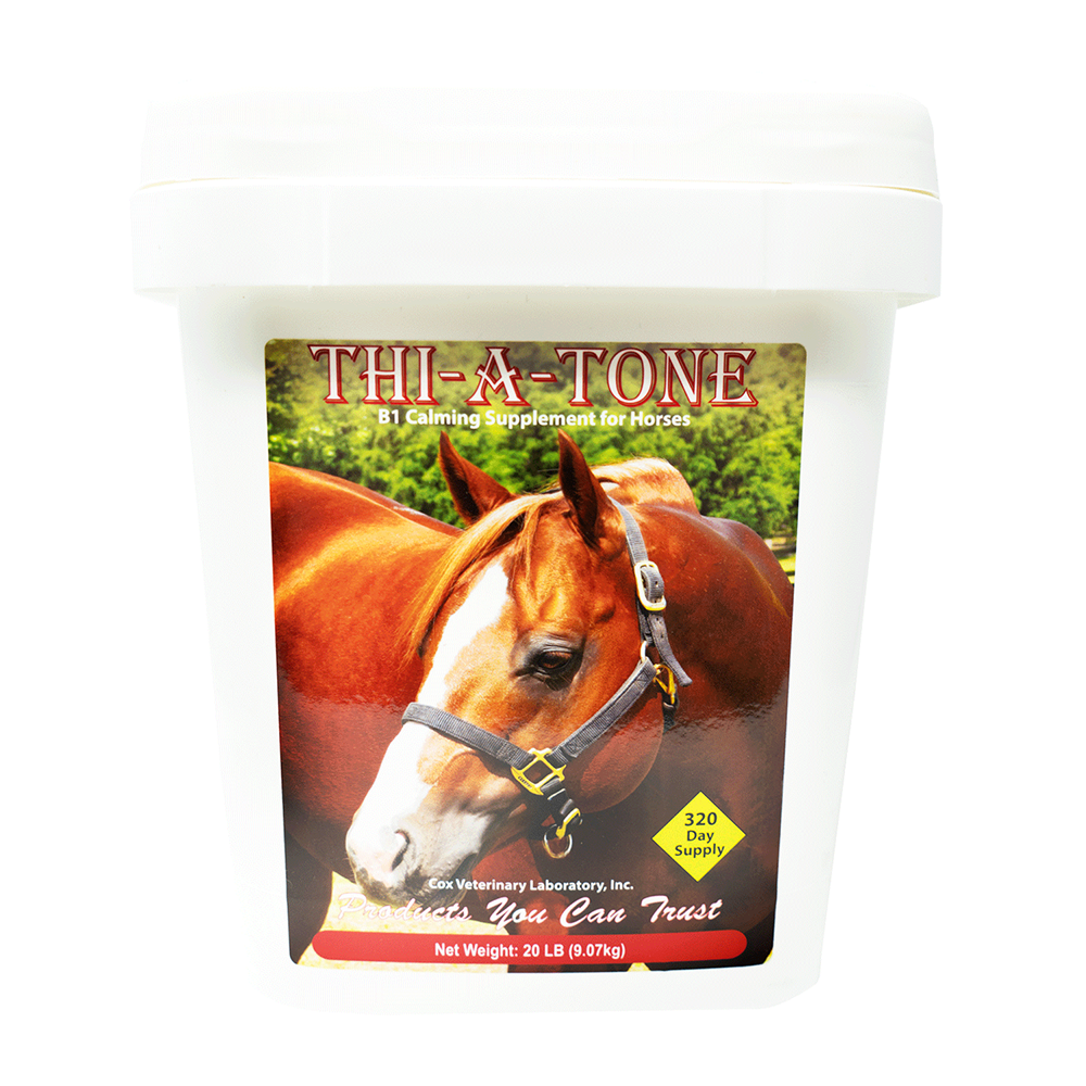 THI-A-TONE VITAMIN B-1 20 LBS (320 DIAS DE SUPLEMENTO PARA 1 CABALLO)