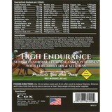 HIGH ENDURANCE TUBO DE 60 ML (ELECTROLITOS Y VITAMINAS)