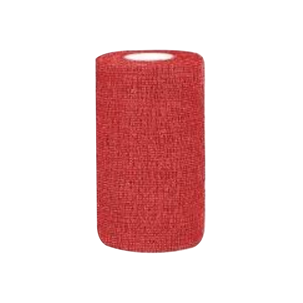 FLEXWRAP E-Z TEAR BANDAGE 4" RED (ASPEN)