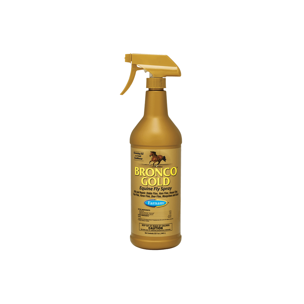BRONCO GOLD EQUINE FLY SPRAY 32OZ