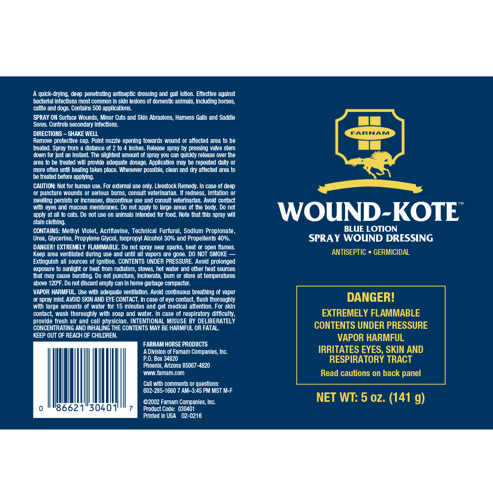 WOUND KOTE SPRAY WOUND DRESSING 5OZ