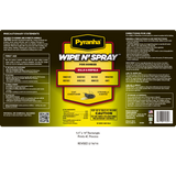 PYRANHA WIPE N' SPRAY INSECTICIDA PARA CABALLOS DE APLICACION DIRECTA 32 OZ