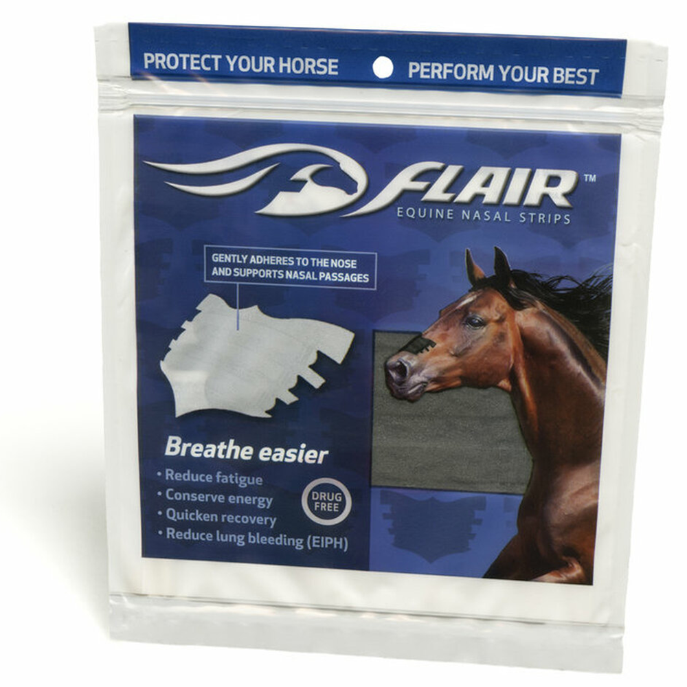 FLAIR EQUINE NASAL STRIPS PAQUETE DE 1 LEATHER CROSS