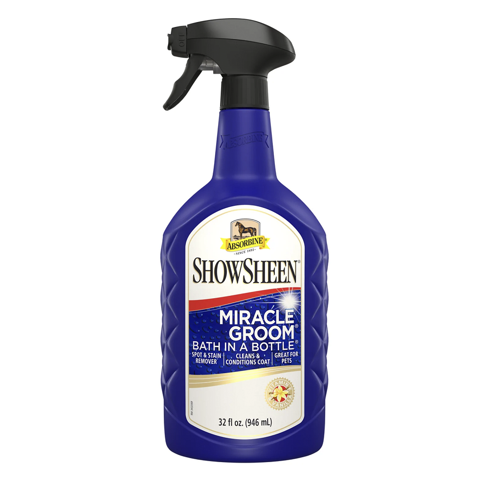 SHOWSHEEN MIRACLE GROOM ABSORBINE (32 OZ)