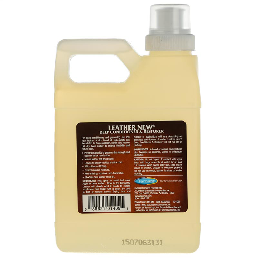 LEATHER NEW DEEP CONDITIONER (ACONDICIONADOR PARA CUERO) 16 OZ