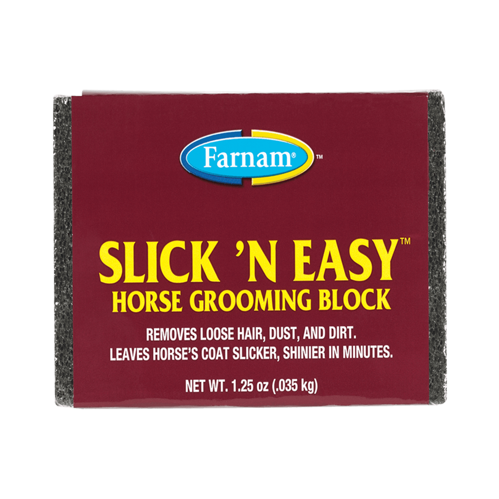 SLICK N EASY HORSE GROOMING BLOCK