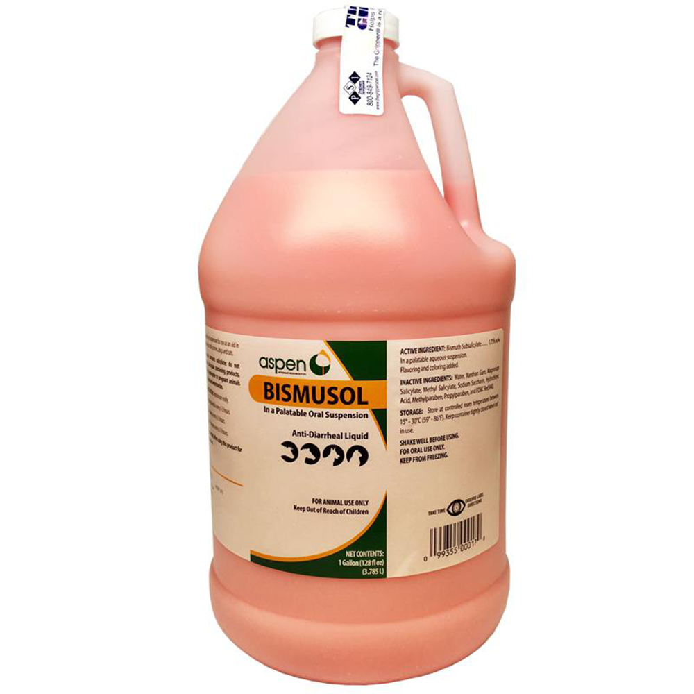 BISMUSOL SUSPENSION (Bismuth Subsalicylate) GALON (ASPEN)