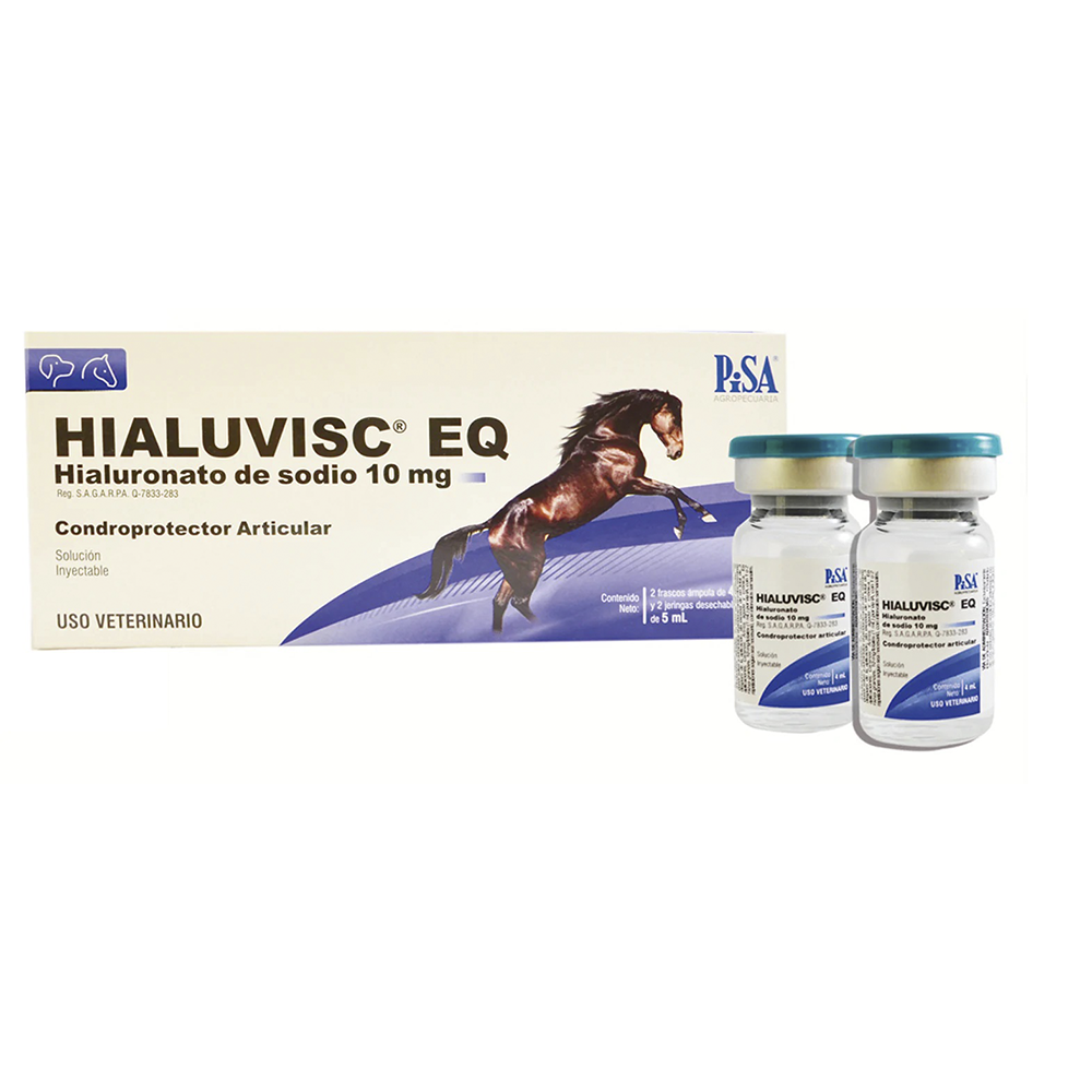 HIALUVISC EQ 10 MG/ML 2 VIALS 4 ML C/U (HIALURONATO DE SODIO ) IA EXCLUSIVAMENTE