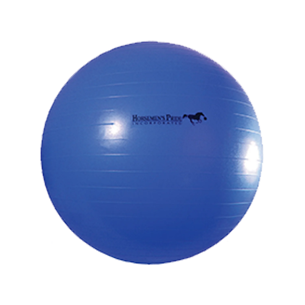 HORSEMANS PRIDE MEGA PELOTA JOLLY BALL DE 30" CON POMPA PARA INFLAR (AZUL)