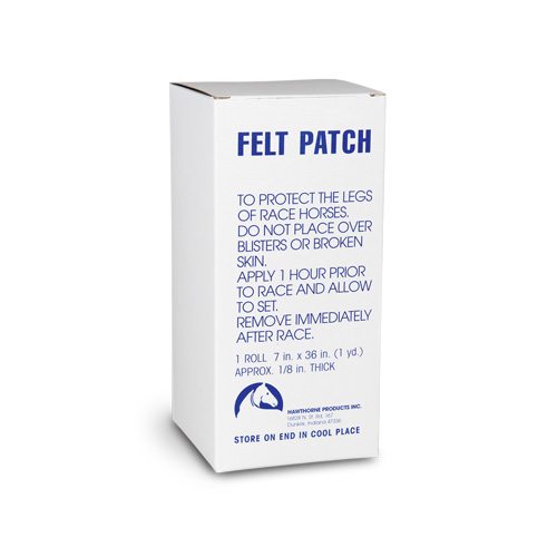 PARCHES ADHESIVOS DE FIELTRO PARA CABALLOS DE 7" X 36"